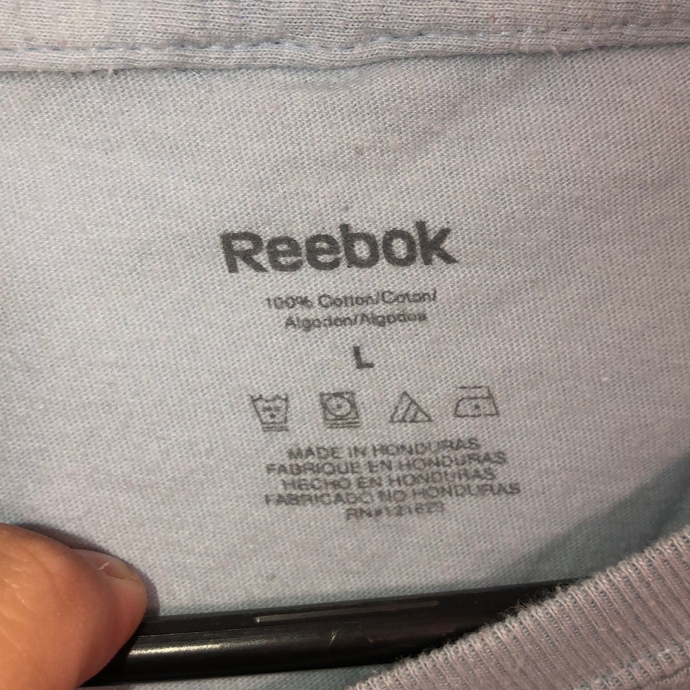 Blue reebok shirt - Picture 3 of 4